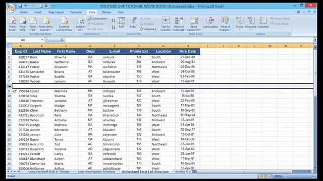 Understanding List Structure in An Excel смотреть онлайн