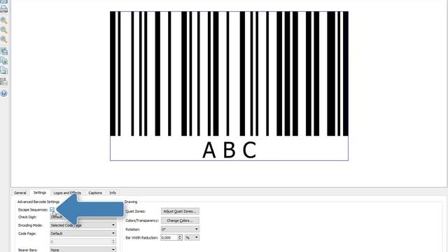 How to Create a Barcode with Control Characters like TAB or ENTER смотреть онлайн