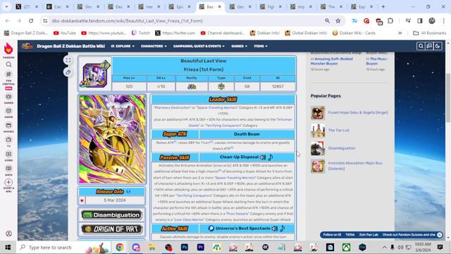 MAJOR CHANGES - Post 9th Anniversary Top 10 TURs Tier List Update (Dokkan Battle) смотреть онлайн
