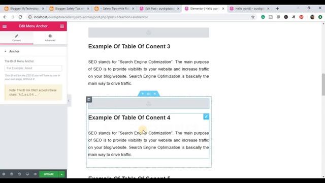 How to add table of content in blogger and wordpress in Hindi смотреть онлайн