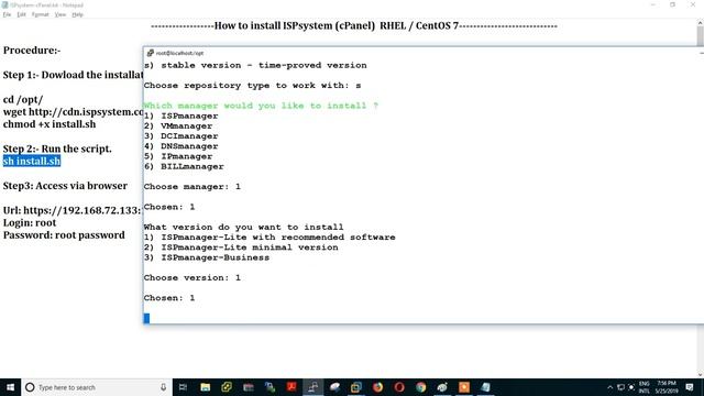 how to install #ispsystem centos 7 (cPanel) смотреть онлайн