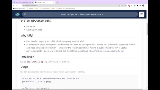 IPIFY API Module - ForgeBox Module of the Week - 12/20/22 - Episode 176 смотреть онлайн