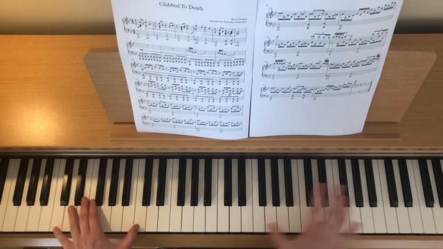 «Clubbed To Death» from “The Matrix”. (piano cover) Саундтрек из фильма Матрица (соло фортепиано) смотреть онлайн