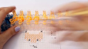 ЛИСЕНОК ФРЕСКА ИЗ РЕЗИНОК | Fox Rainbow loom Bands