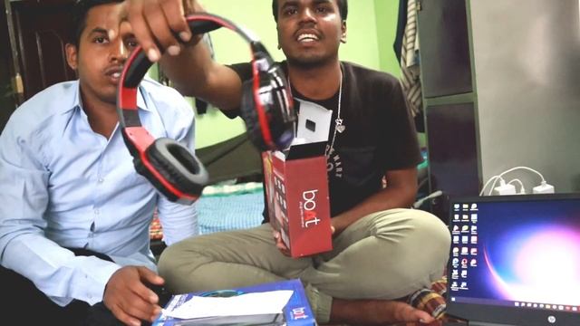 Boat Rockerz 510 Super Extra Bass Bluetooth Headset Red Blue & Green Rs-10000 смотреть онлайн