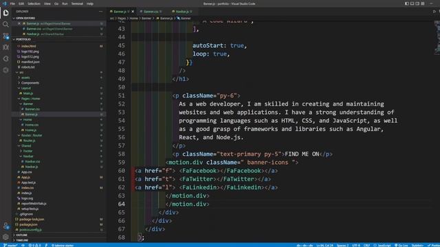 Make a Portfolio Website with React, Tailwind, and Framer Motion смотреть онлайн