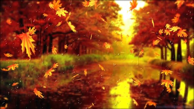 Осеннее настроение - анимация-падающие листья - kevin macleod смотреть онлайн