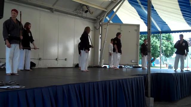 Livonia Spree 2011 Demo - RyuKyu Kobudo Keibo (Police Baton) смотреть онлайн