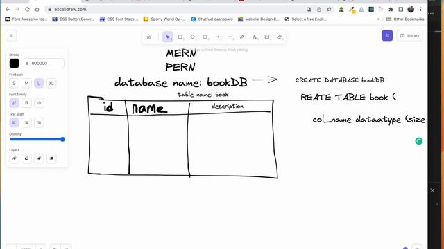 PERN Stack Bangla 8 : create a table in Postgres смотреть онлайн