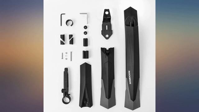 ROCKBROS Bike Fender Adjustable MTB Mudguard Front//Rear Fender Cycling Fenders Set review смотреть онлайн
