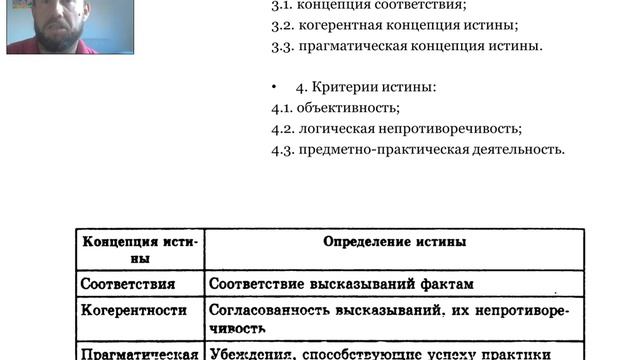 1.4 Понятие истины, её критерии смотреть онлайн