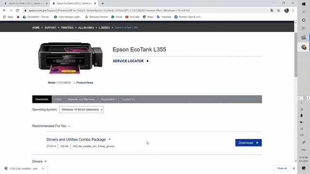 install epson L355 dengan wifi смотреть онлайн