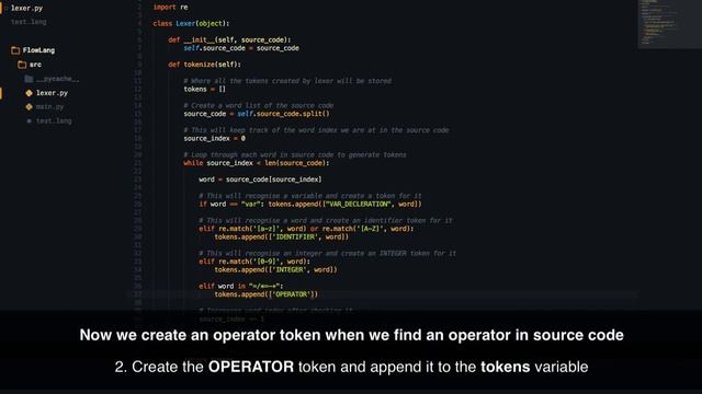Making a Programming Language in Python - Part 3 - Lexer (1) смотреть онлайн