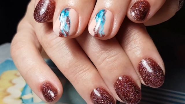 Простые дизайны для маникюра. Бабочки в дизайне. смотреть онлайн