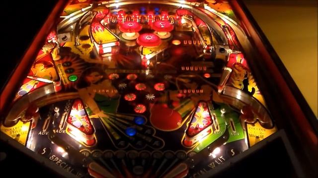 Williams Zany Laser Ball WideBody Pinball Machine from 1979 - Artwork, Gameplay Video смотреть онлайн