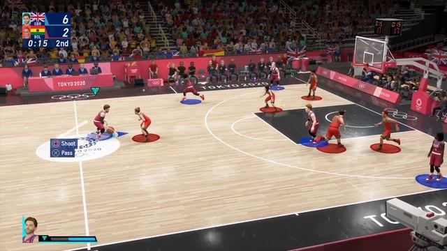 TOKYO 2020 Olympics Video Game Gameplay Part 5 - BASKETBALL смотреть онлайн