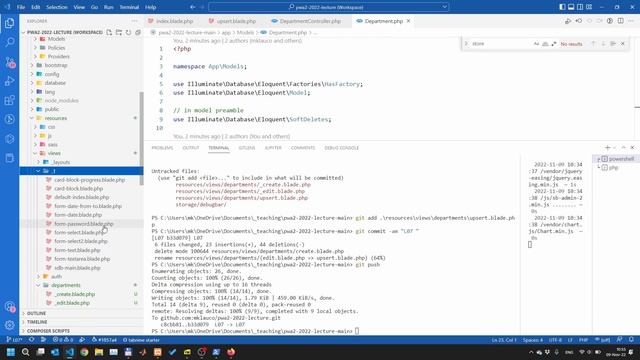 PWA2: P08 - CRUD, templates pre formuláre, práca s GIT-om смотреть онлайн
