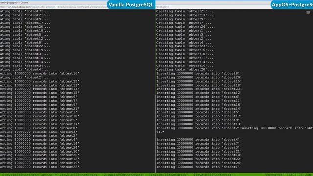 AppOS for PostgreSQL Demo смотреть онлайн