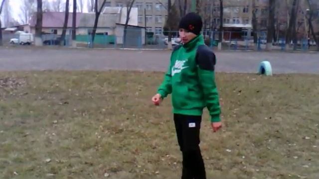 Обучение (стойка на голове)