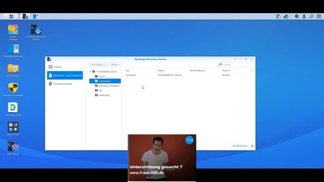 Synology Directory Server - Der Ersatz für den altgedienten Windows Active-Directory Server смотреть онлайн