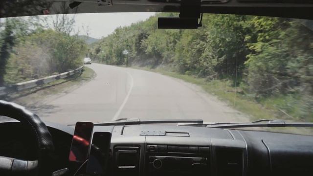 Из Дюрсо в Абрау (дорога на видеорегистратор Sony RX0 m2) смотреть онлайн