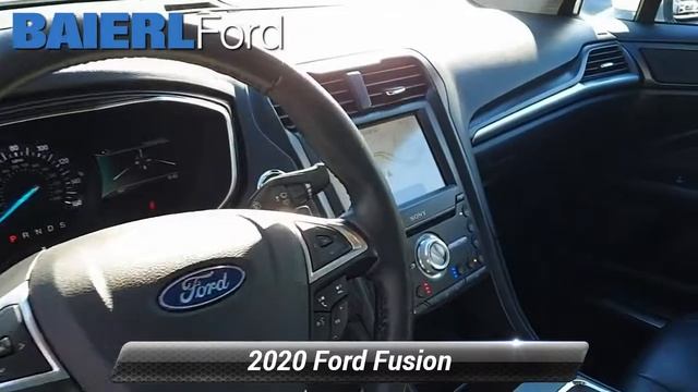 Certified 2020 Ford Fusion Titanium, Zelienople, PA Z137040P смотреть онлайн