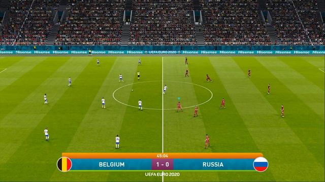 Belgium - Russia | Euro 2020 | PES Fantasy смотреть онлайн