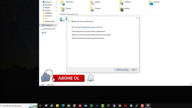 USB FLASH BELLEĞE NASIL ŞİFRE KOYULUR? | Flash Disk Şifreleme смотреть онлайн