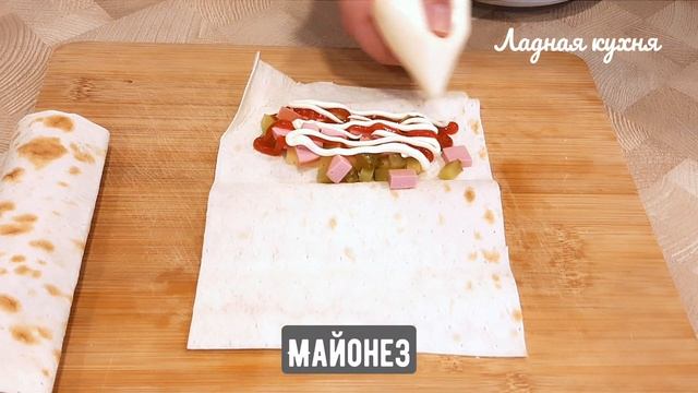 Ничего не хочу, а такое с удовольствием) Вкусняшки из тонкого лаваша за считанные минуты смотреть онлайн