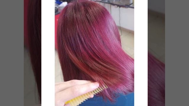 Окрашивание во вкусный розовый цвет волос ? #Pink #hair #окрашивание смотреть онлайн