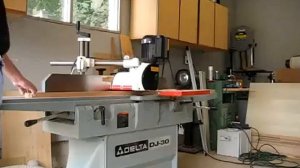 Автоподатчик Co-Matic AF 114 для фуговальных станков. Демонстрация работы автоподатчика Ко-Матик