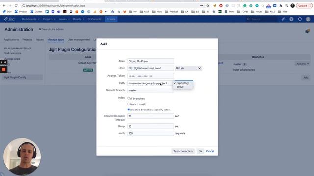 Jira GitLab GitLab integration demo by Move Work Forward смотреть онлайн