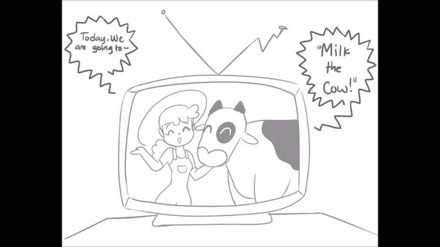 Milk The Cow! Undertale AU Comic (Reupload) смотреть онлайн