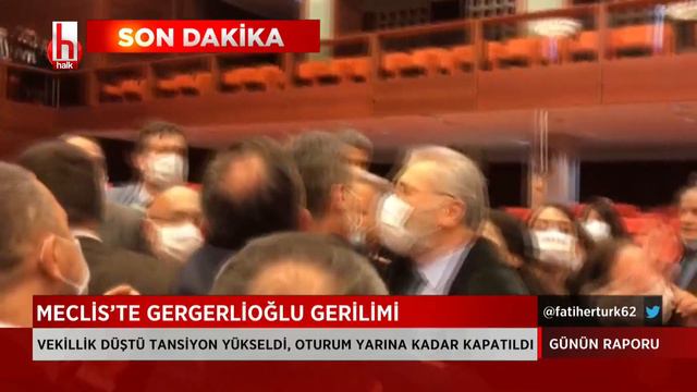 AKP’li Alpay Özalan, Gergerlioğlu’nu zorla Meclis’ten çıkarmak istedi! смотреть онлайн