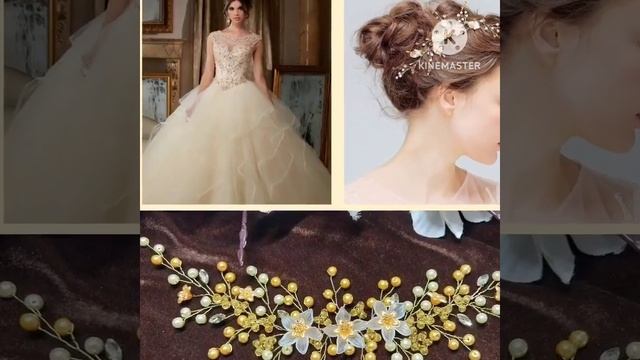 украшение в прическу для невесты и для любого торжества смотреть онлайн