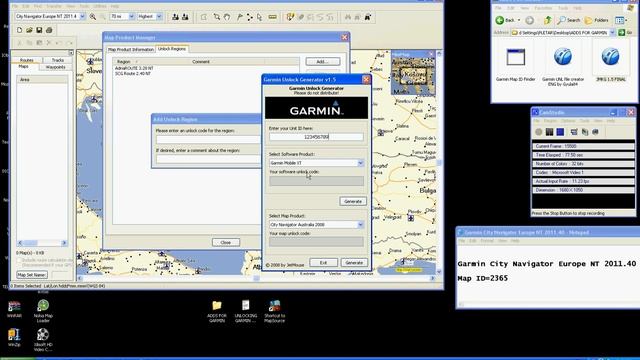 UNLOCKING MAPS FOR MapSource.mp4 смотреть онлайн
