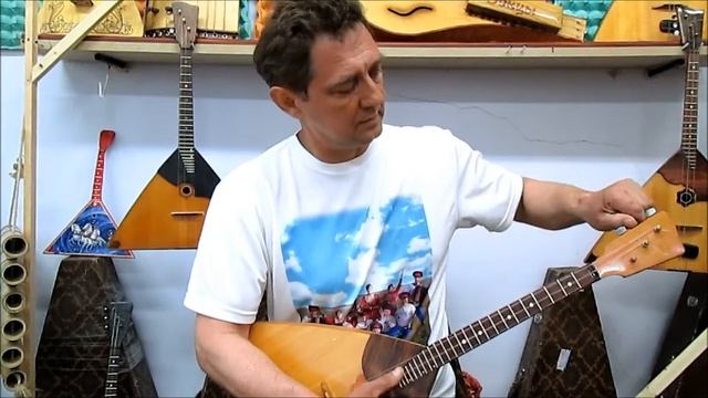 Настройка балалайки Прима смотреть онлайн