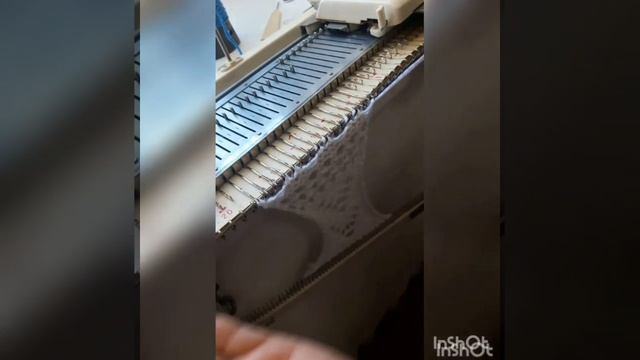 Ажурные сетки на вязальной машине смотреть онлайн