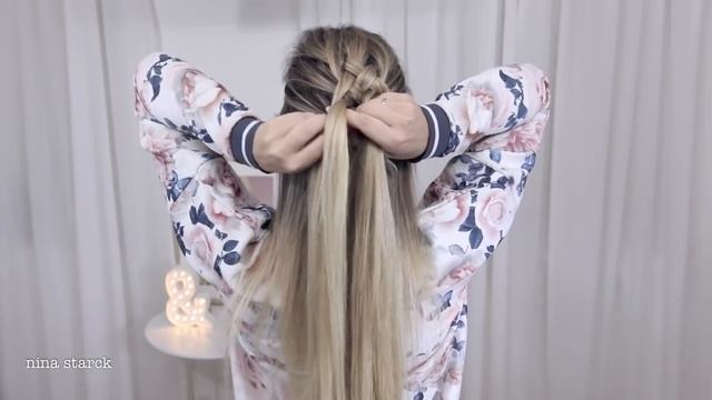 Beautiful Five (5) Strand Dutch Braid Tutorial - How to DIY смотреть онлайн