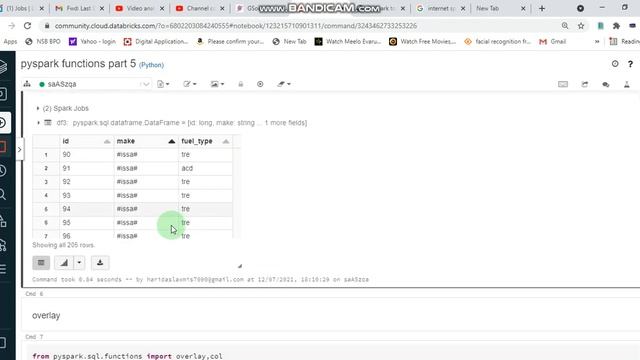 azure databricks pyspark functions overlay,regexp_replace,translate part 5 смотреть онлайн