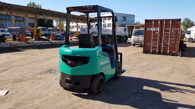 Погрузчик вилочный Mitsubishi FD15NT смотреть онлайн