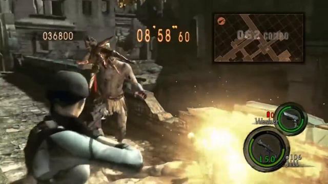 ⏩Resident Evil 5 Mercenaries Jill BSAA Wesker S t a r s Duo Ancient Ruins смотреть онлайн