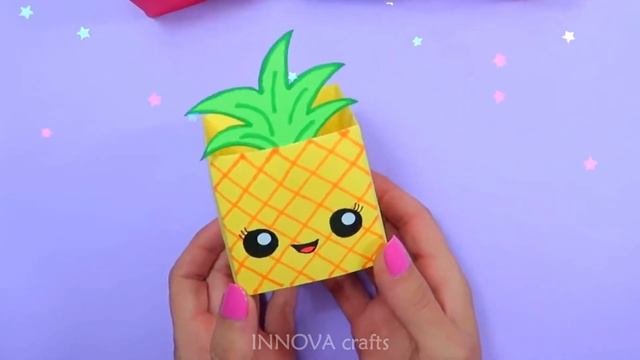 7 EASY PAPER CRAFT IDEAS - School Craft Idea - DIY Origami Craft - Paper Crafts - School Hacks