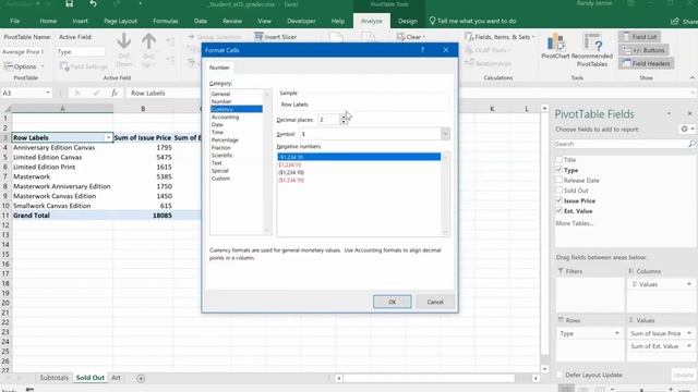 Excel: Subtotals and Pivot Tables for Grader 5 смотреть онлайн