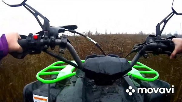 Hammer 200Lux!Катаем батю на квадроцикле!???