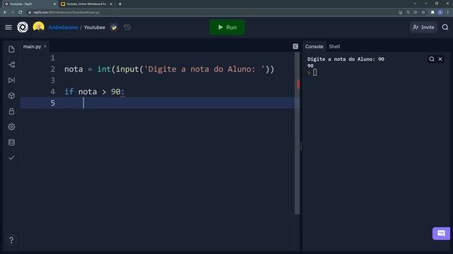 Projeto Python - Trabalhando com o If e Else смотреть онлайн