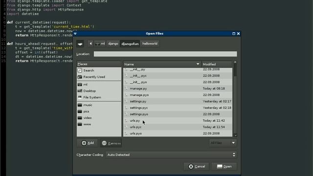 How a simple Django application works смотреть онлайн
