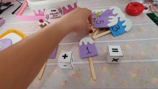 JOGO PICOLÉ DOS NÚMEROS - AS QUATRO OPERAÇÕES  DA MATEMÁTICA