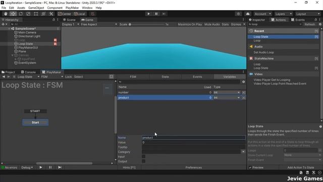 Unity Playmaker - Iterations and Loops смотреть онлайн