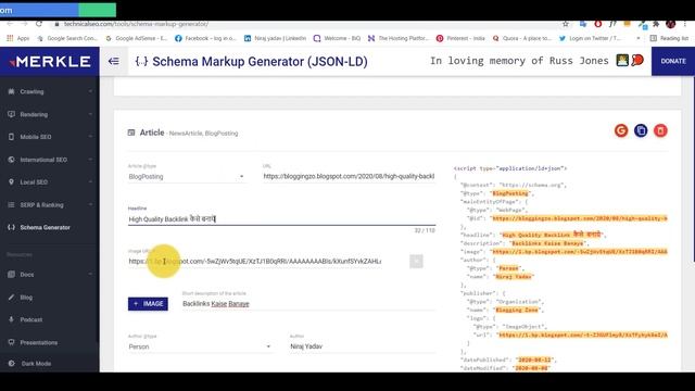 How to Add Schema Markup in Blogger? Add JSON-LD Schema Markup Structure Data to #1 Rank on Google смотреть онлайн